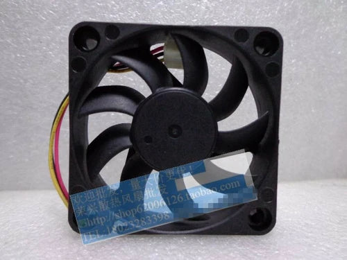1 pcs   Fan  DC 12V 0.14A 3 Pin FD126015LB 6015 6CM