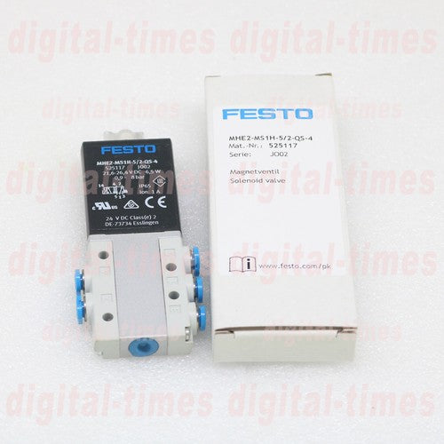 1PC  FESTO MHE2-MS1H-5/2-QS-4 525117 solenoid valve Free Shipping#LJ