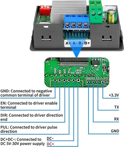 1X Stepper Motor Speed Controller Driver 42/57 Stepper Motor Controller Module