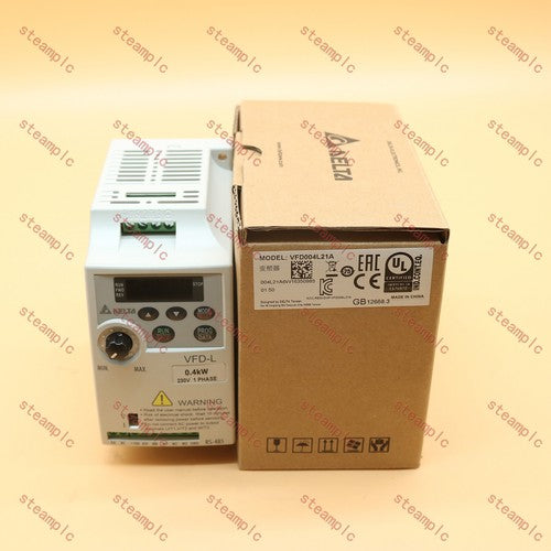 DELTA IN BOX Inverter VFD004L21A 0.4KW 220V One year warranty Fast delivery