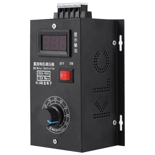 1PC Stepless Voltage Regulation DC6V-90V Pwm DC Motor Governor PLC 15A 1000W