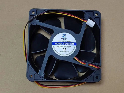 1 pcs  3-wire cooling fan  FD1238SM DC24V 0.3A
