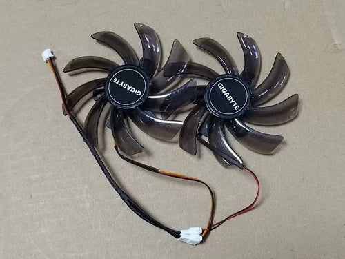 1PC   GVN66TOC N66TWF2 graphics card fan GV-N750OC GV-N75TD5 GV-N740D5OC