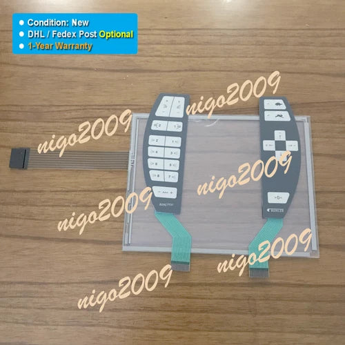 1SET Fit for Membrane Keypad + Touch Screen Glass    KeTop C100 B / 62858 / 23