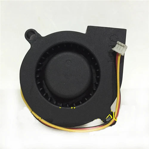 1PC 3-wire chassis turbine cooling fan  FB5015L12B 5015 5CM DC12V 0.08A