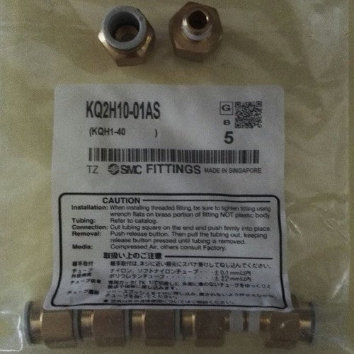 1Bag/5pcs  SMC KQ2H10-01AS Fittings Free shipping