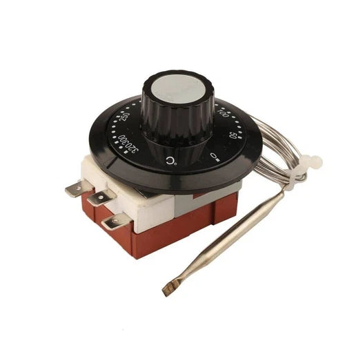 40/50/80/90/120/150/200/320C Capillary Thermostat Temperature Control KnobSwitch