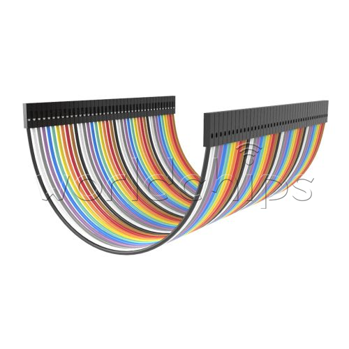 10PCS 40Pin Dupont Wire Jumper Cables 10cm Female To Female 1P-1P For Arduino