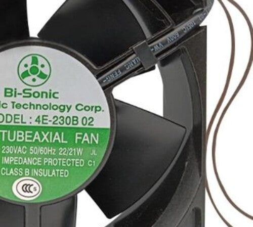 1PC 4E-230B 02 Bi-Sonic AC230V 12038 12CM All Metal Equipment Cooling Fan