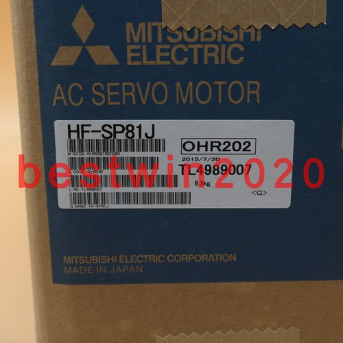 1PC  Mitsubishi IN BOX AC Servo Motor HF-SP81J HF-SP81J 1 year warranty