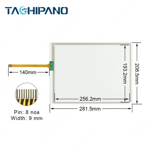 1X for   GP-4601T PFXGP4601TAA Panel Glass Touch Screen