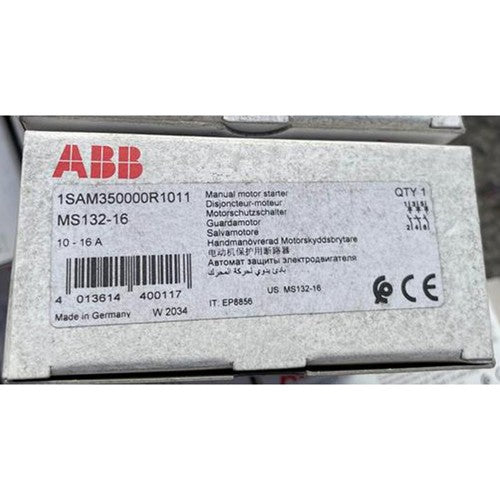 one  ABB Motor Protection Circuit Breaker MS132-16 Fast Shipping