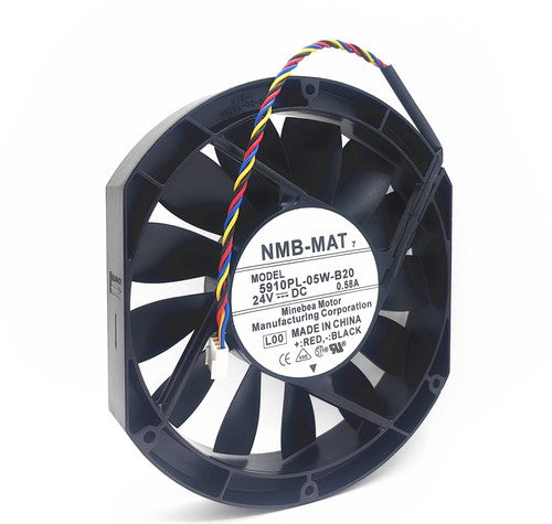 NMB 5910PL-05W-B20 24V 0.58A 172*150*25MM 4-wire DC fan