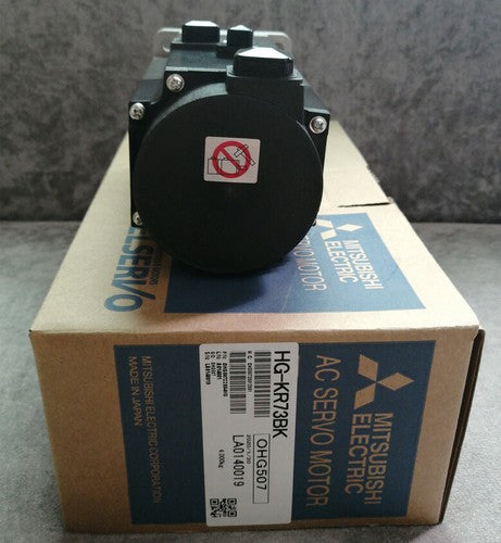 Mitsubishi AC servo motor HG-KR73BK 750W