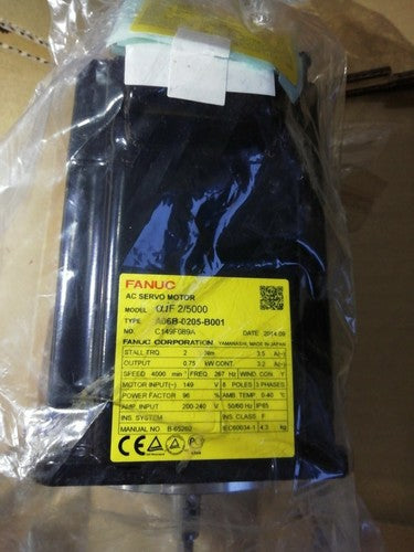 For FANUC A06B-0205-B001  servo motor Free Shipping