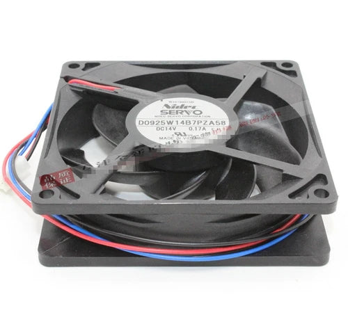 1PCS   12V Waterproof Ball Mute Cooling Fan D0925W14B7PZA58 9225