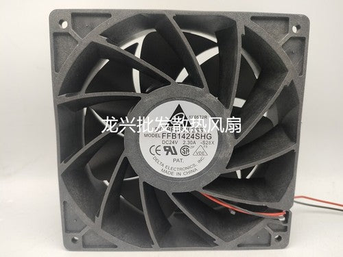 1 PCS Delta Fan FFB1424SHG DC 24V 2.30A 14050 14CM 2-wire fan Cooling fan