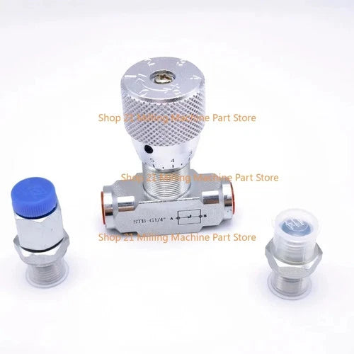 1x bidirectional hydraulic restrictor valve STB-G1/4 Excavator Hot Sell 1/4" L06