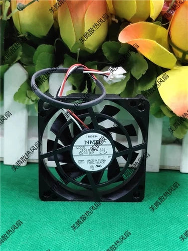 1PC  dual ball 7cm chassis fan  2606JL-04W-S39 12V 0.10A 7015