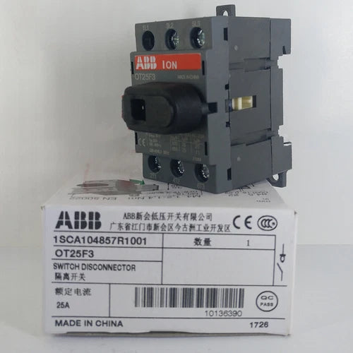 1PC DISCONNECT SWITCH 1SCA104857R1001  OT25F3