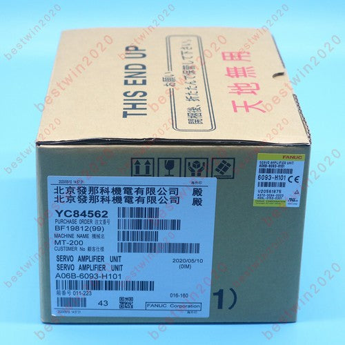 For Fanuc A06B-6093-H101  AC Servo driver Free Shipping