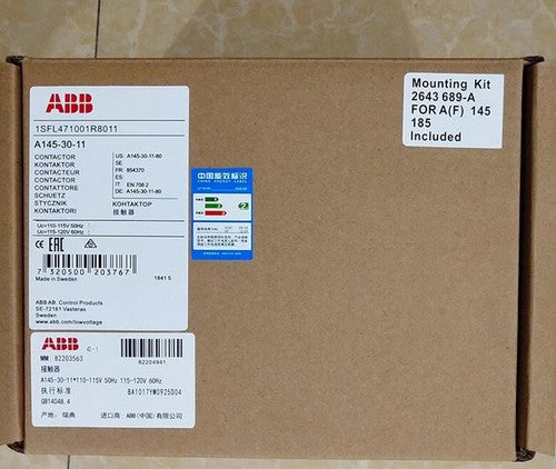 ABB AC contactor A145-30-11 AC110V