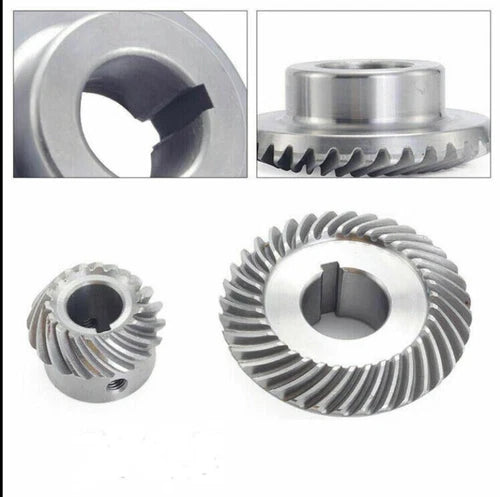 2pcs/Set pair Spiral bevel gear  For 3# 4# milling machinery lifting C77+C96
