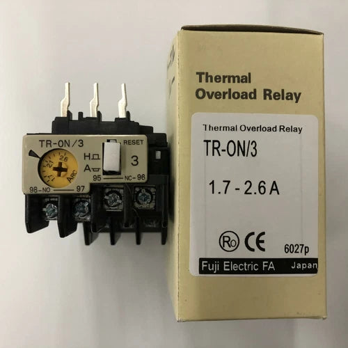 1PCS  Thermal overload relay TR-ON/3 1.7-2.6A TRON/3