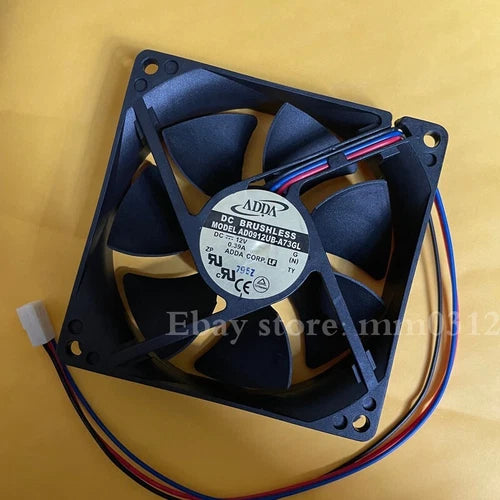 1pcs   3-wire chassis cooling fan  AD0912UB-A73GL 12V 0.39A 9025