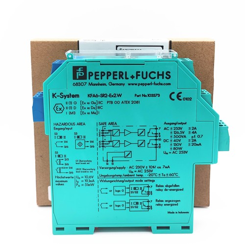 1pc P+F 103373 Switch amplifier KFA6-SR2-Ex2.W Pepperl Fuchs