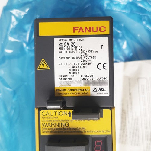 For FANUC A06B-6117-H103  SERVO AMPLIFIER Free Shipping