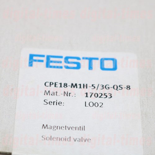 1PC  FESTO CPE18-M1H-5/3G-QS-8 Solenoid Valve Free Shipping#LJ