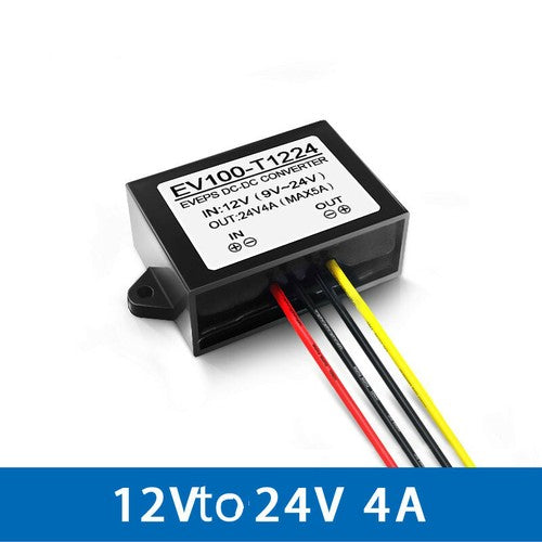 DC-DC 12V To 24V 100W 4A Power Step-Up Module 12V Up 24V DC Boost Converter