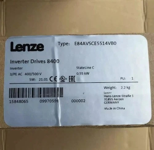 1 PC E84AVSCE5514VB0  LENZE E84AVSCE5514VB0 Inverter