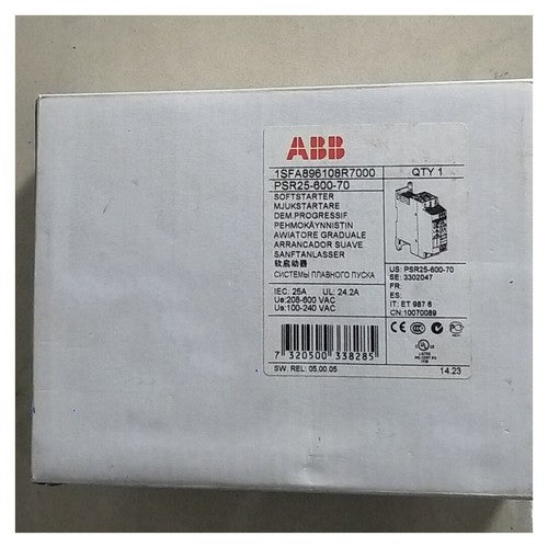 PSR25-600-70 1SFA896108R7000 SOFTSTARTER 11kw