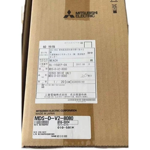 One  Mitsubishi MDS-D-V2-8080 Servo Drive MDSDV28080 ping