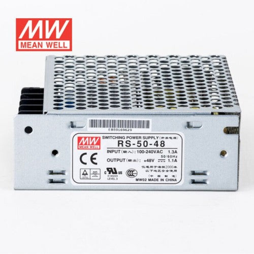 Mean Well RS-50 DC switching power supply 3.3/5/12/15/48V monitoring NES 1A3A10A