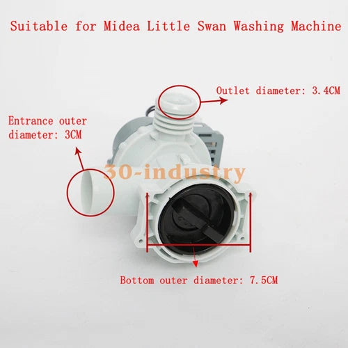 1PCS For  Drain Pump Washing Machine
