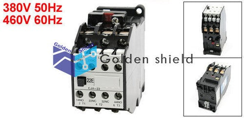 CJX1-22 22A 4P Poles 4 N/O N/C AC Contactor Coil 380V 460V