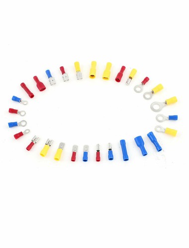 480 Pcs Wire Connector Insulated Crimp Terminal Assortment Kit