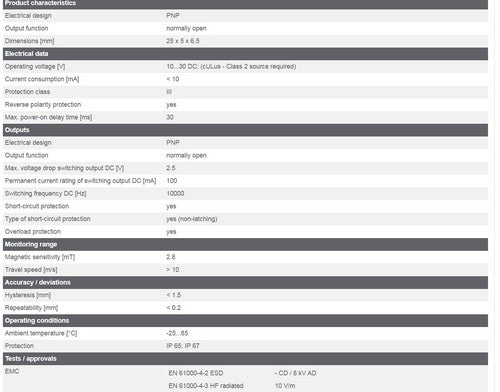 IFM MK5102 MKT302BBPKG/G/0.3/ASR Proximity Switch Sensor