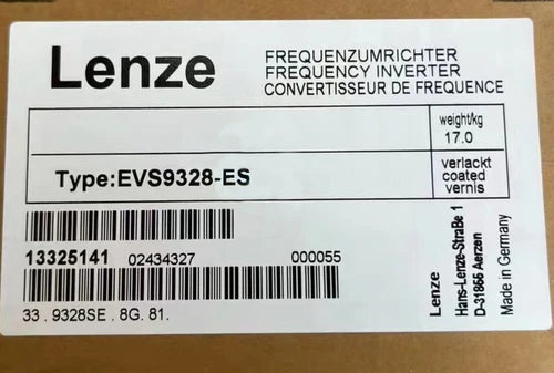 EVS9328-ES IPCS  Sealed  Lenze EVS9328-ES Servo Inverter