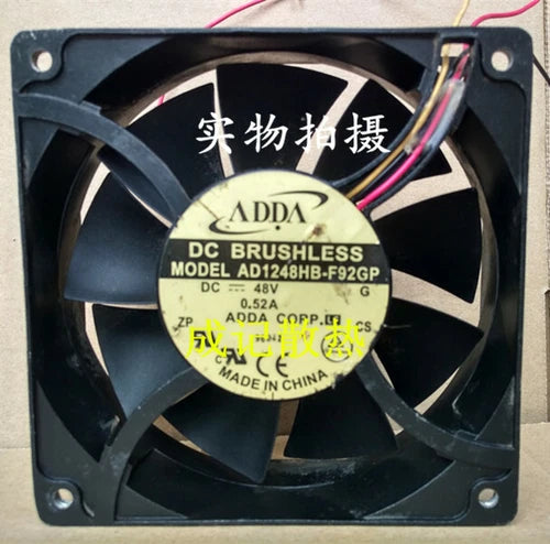 Qty:1pc Fan 12038 DC48V 0.52A 12CM cm AD1248HB-F9BGP