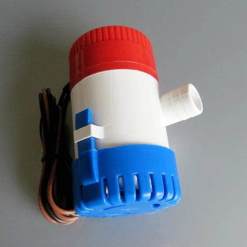 Bilge Pump Submersible Marine Boat Yacht Drainage DC12V 24V 350/500/750/1100GPH