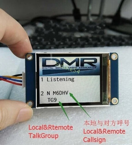 1X  for, MMDVM Hotspot Callsign Module Raspberry pi 2.2" inch LCD Display