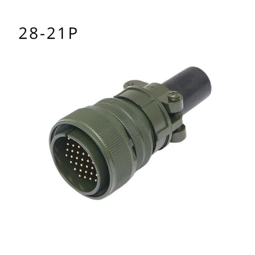 1pcs  Ation Plug Servo Connector 37pin MS5015 MS3106A-28-21P MS3102A-28-21S