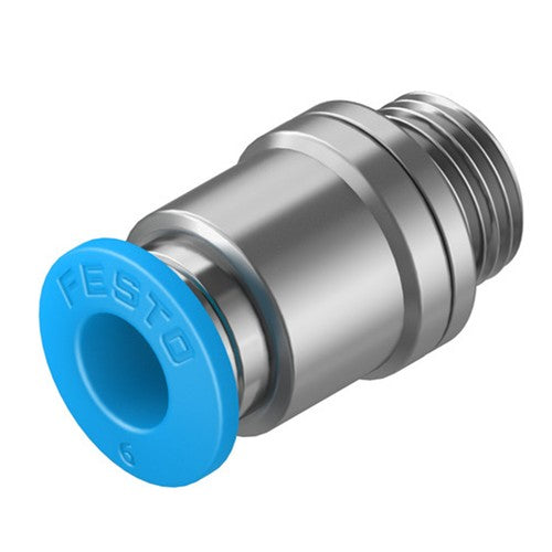 10Pcs FESTO QS-G1/8-6-I Push-In Fitting 186107