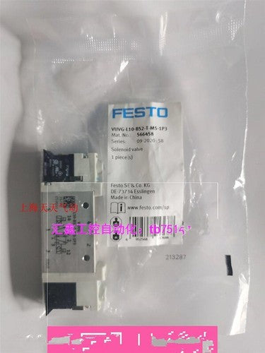 1 pcs FESTO 566458 VUVG-L10-B52-T-M5-1P3 pneumatic solenoid valve
