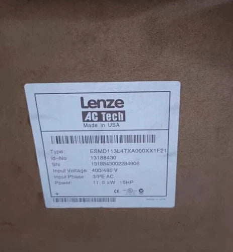 1 PC ESMD113L4TXA  LENZE Frequency Inverter