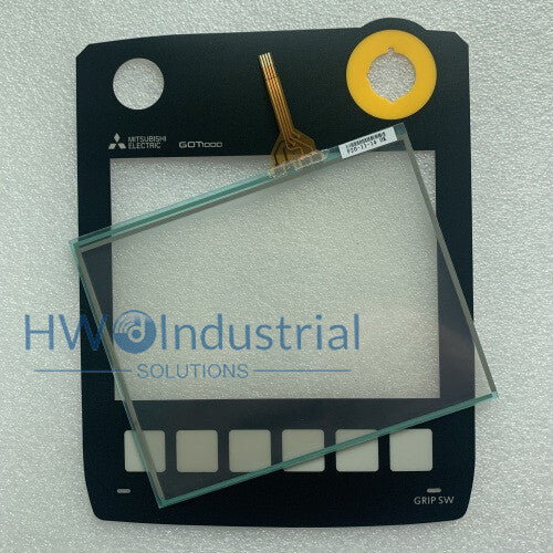 1PC  GT1455HS-QTBDE Key Film +plate for Mitsubishi Handheld Touch Screen